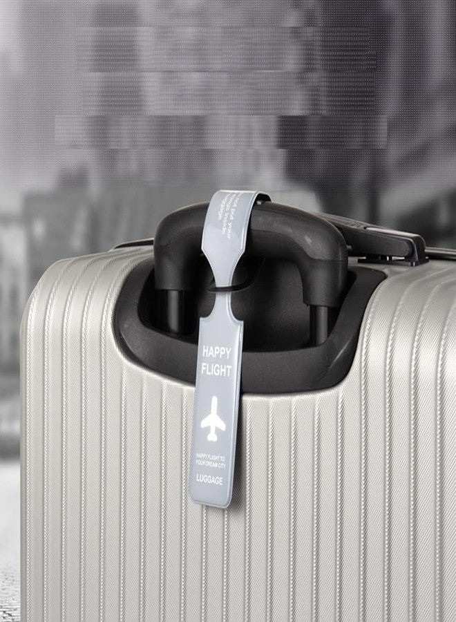 TERXA Travel Handbag Suitcase Tag | Luggage Tag | Suitcase Identifier with Name/Address/Phone Number Label | Travel Accessories | Anti Lost Labels for Baggage (Pack of 2 PCs,Multicolor) - Image 3